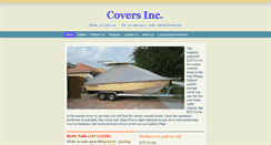 Desktop Screenshot of coversinc.net